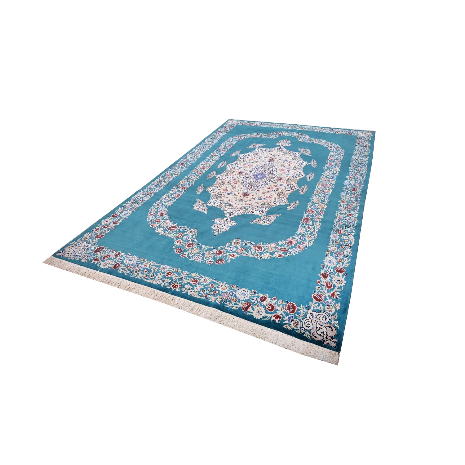 Tappeto Tabriz 50 Raj 379 X 235 cm