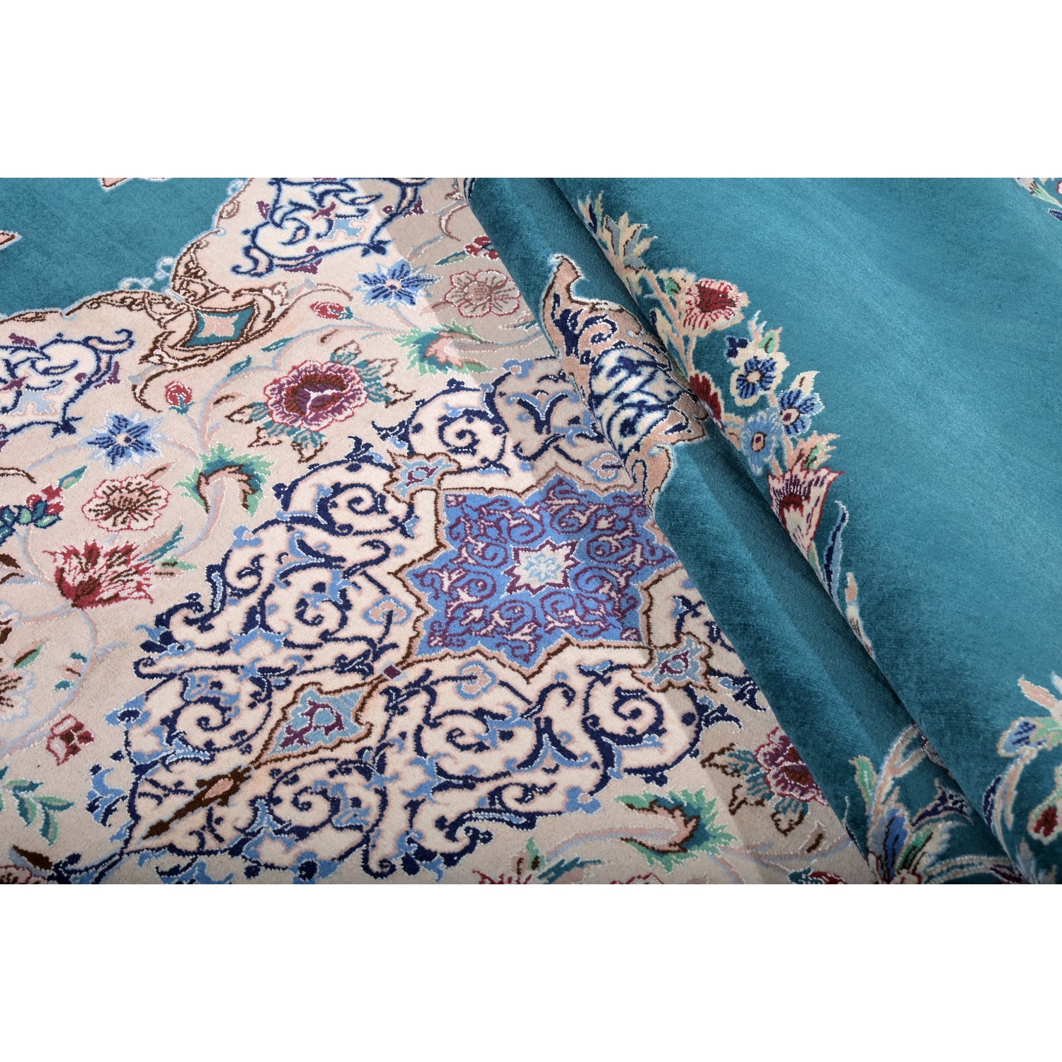 Tappeto Tabriz 50 Raj 379 X 235 cm