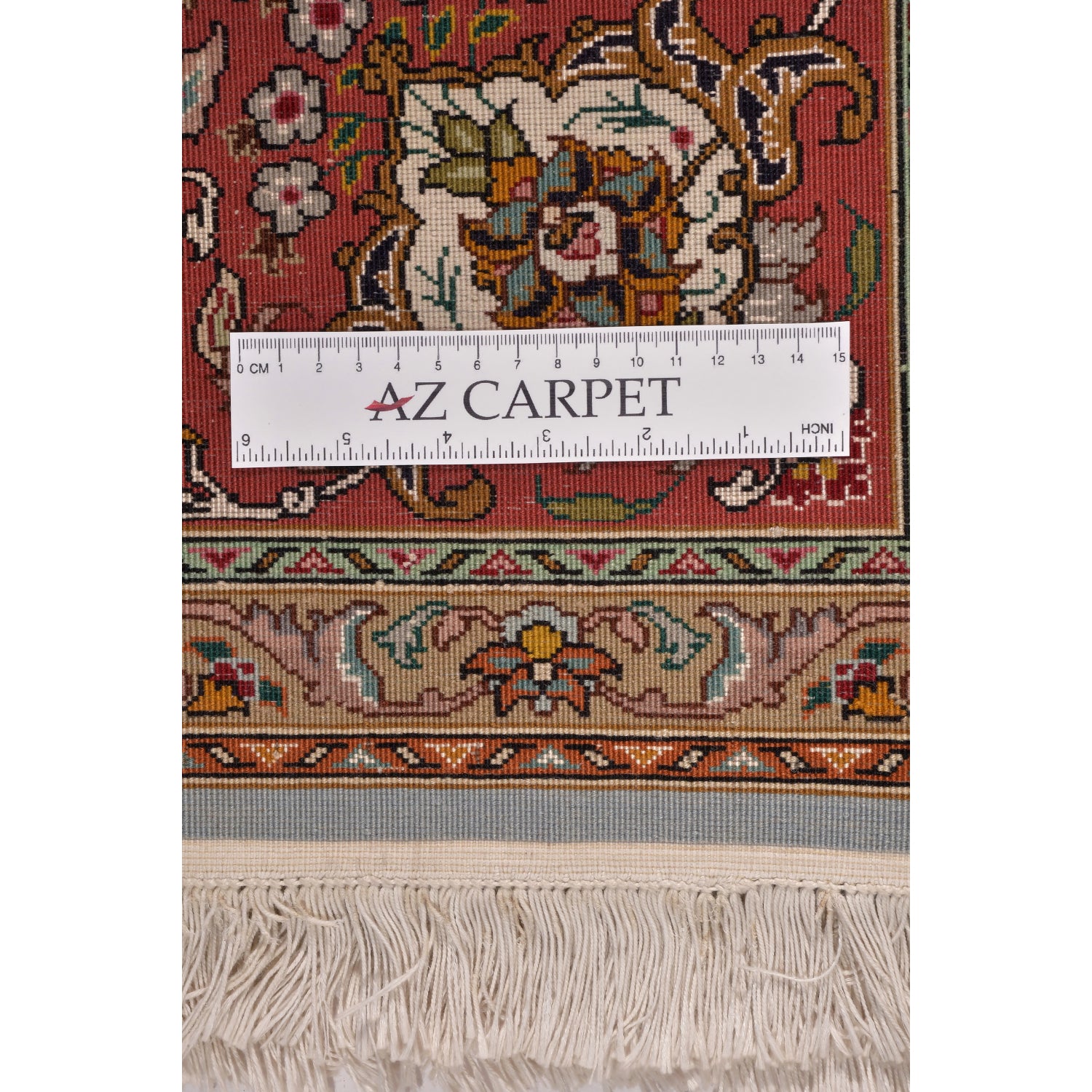 Tappeto Tabriz 50 Raj 205 X 205 cm Patina Tappeto Tabriz 50 Raj 205 X 205 cm Patina