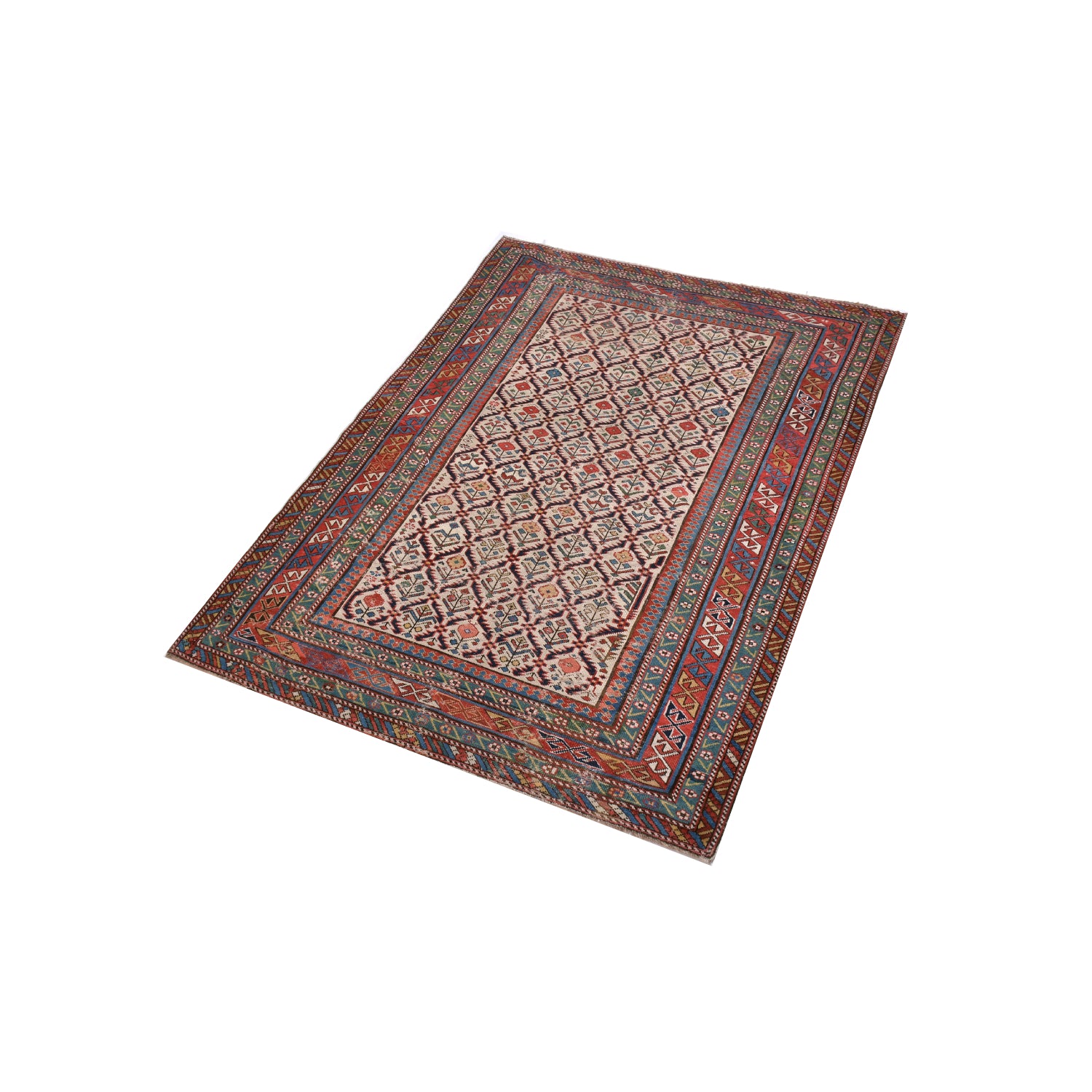 Tappeto Shirvan Antico 162 X 121 Cm
