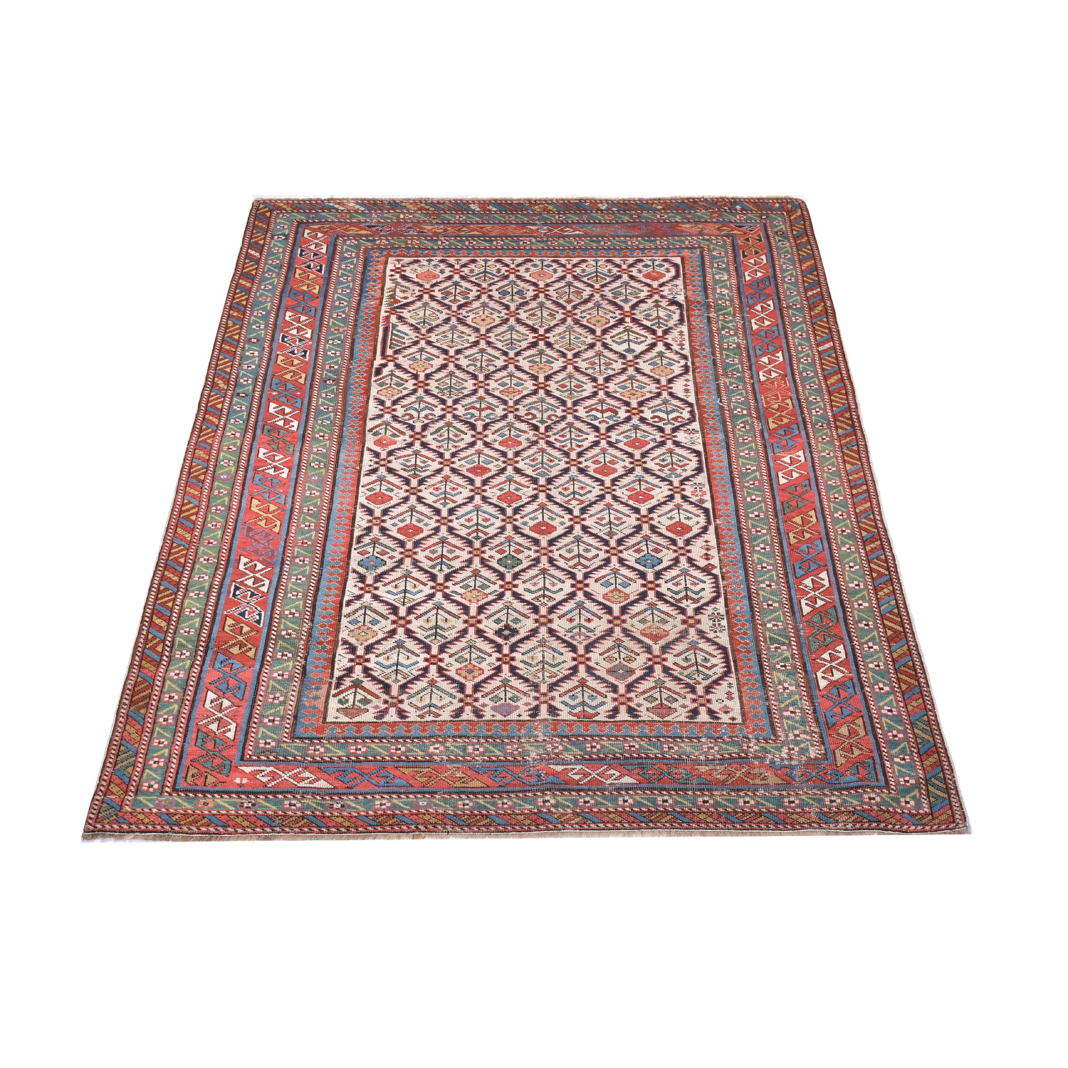 Tappeto Shirvan Antico 162 X 121 Cm