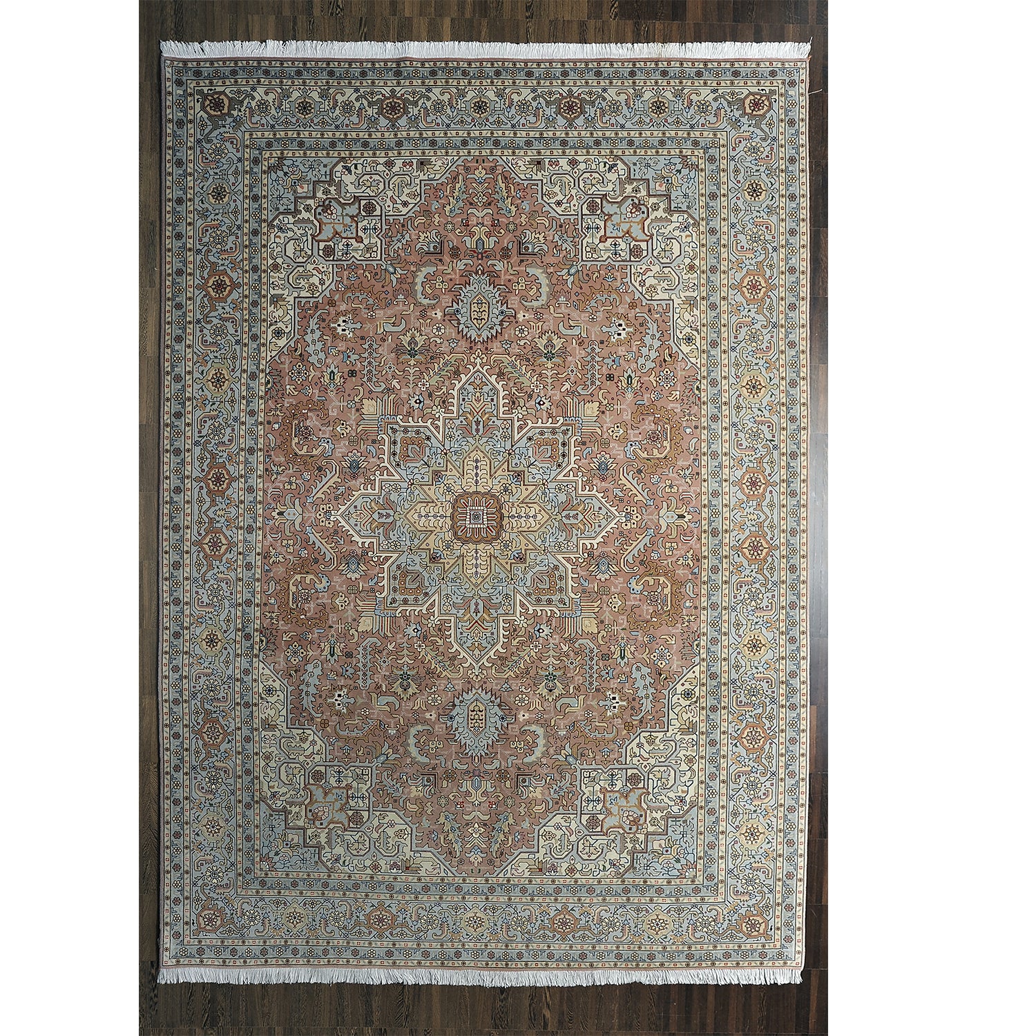 Tappeto Tabriz 50 Raj Disegno Heriz 302 x 200 cm
