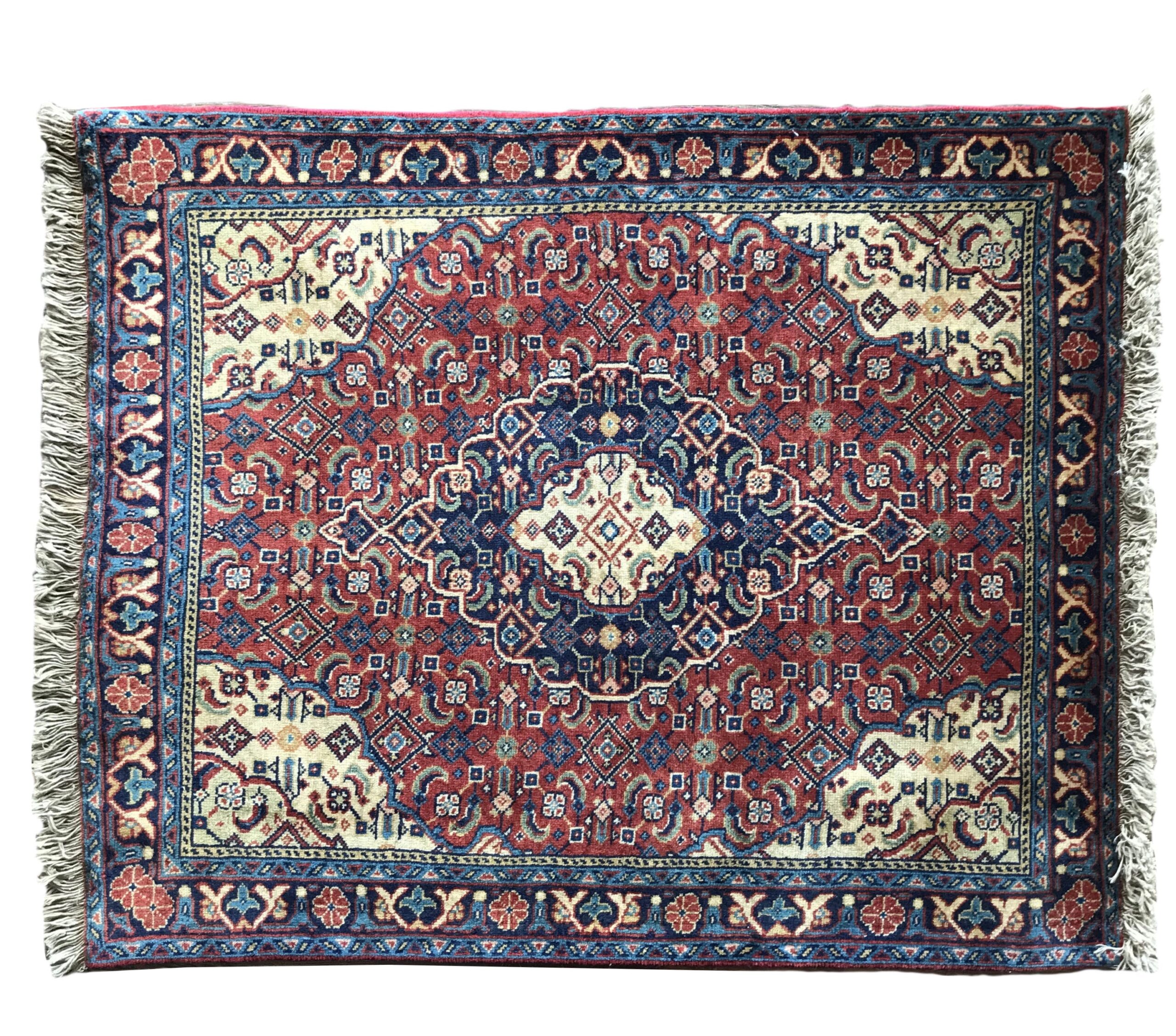 Tappeto Bijar 80 x 63 cm