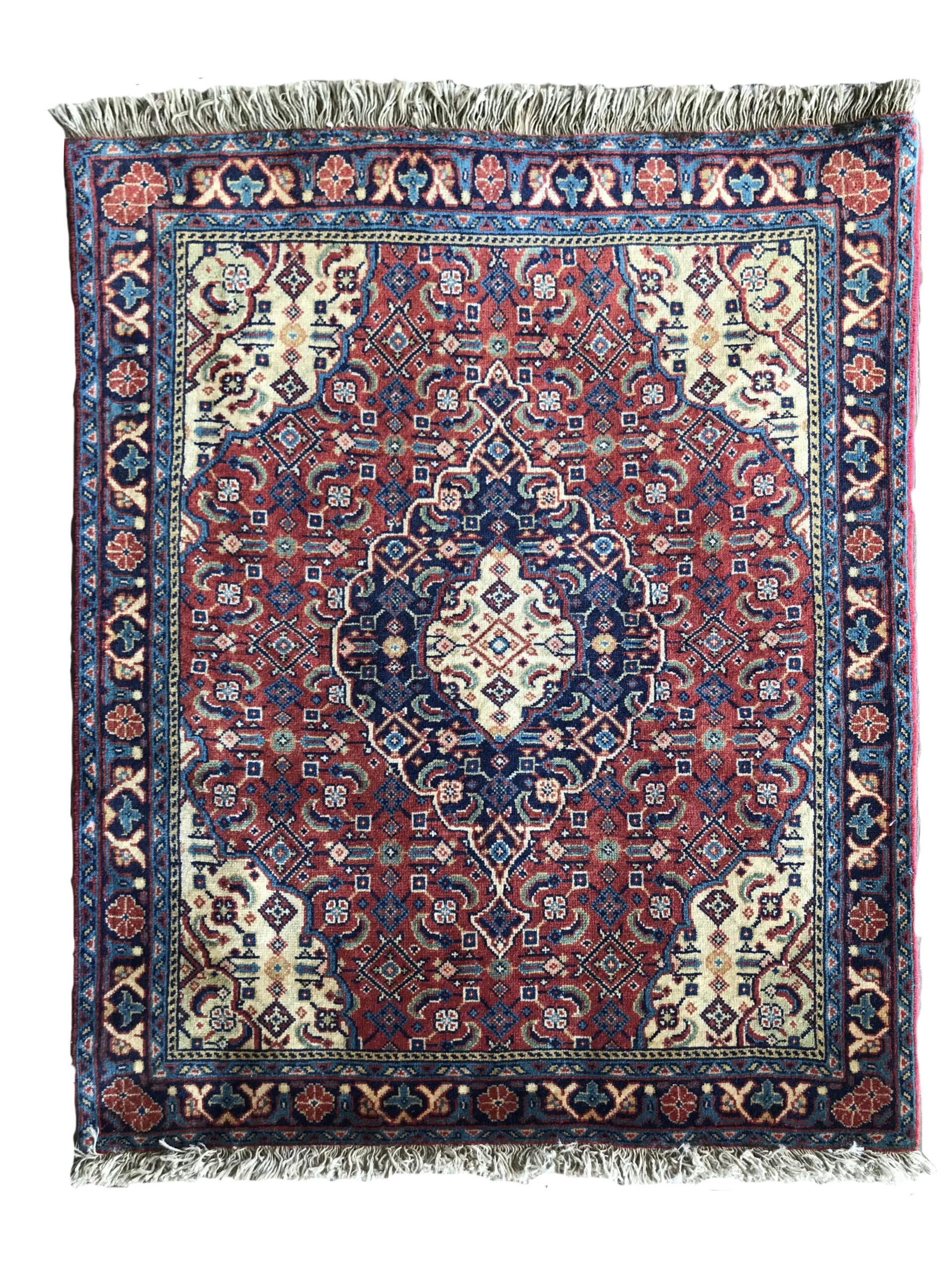Tappeto Bijar 80 x 63 cm