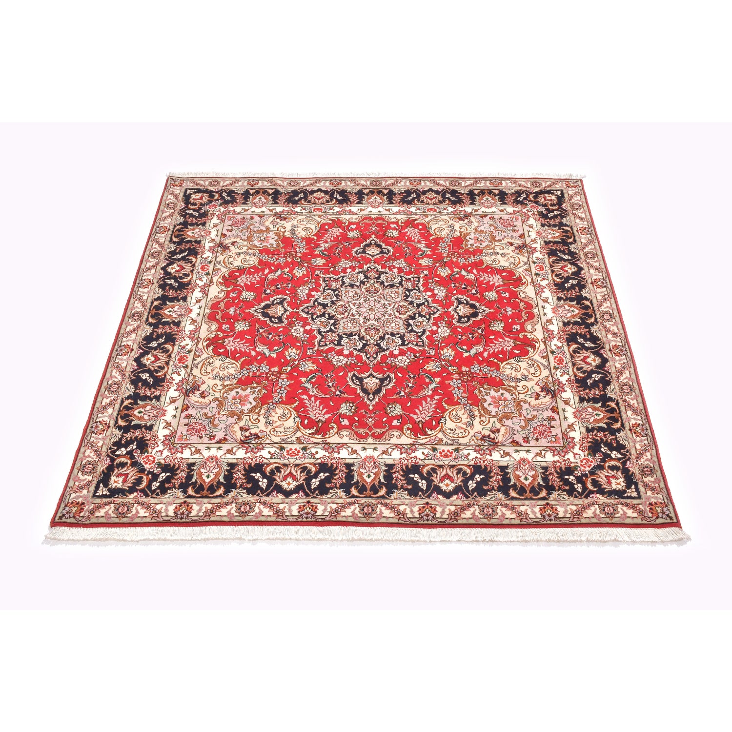 Tappeto Tabriz 50 Raj 156 x 151 cm