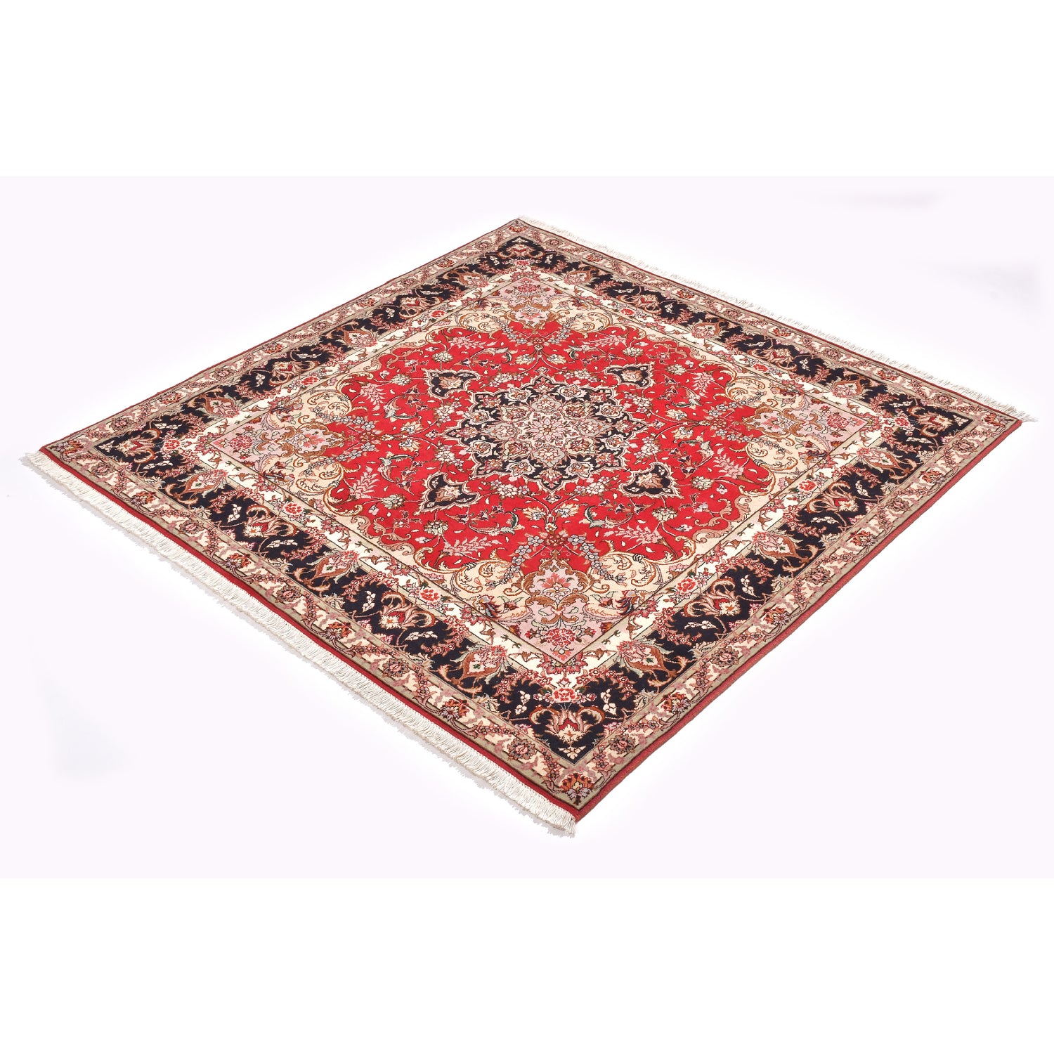 Tappeto Tabriz 50 Raj 156 x 151 cm