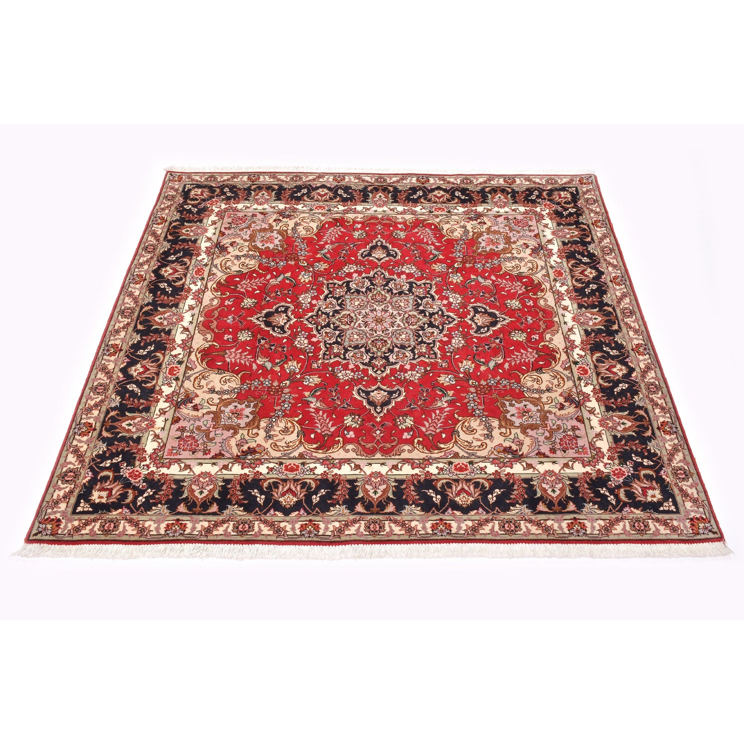 Tappeto Tabriz 50 Raj 156 x 151 cm