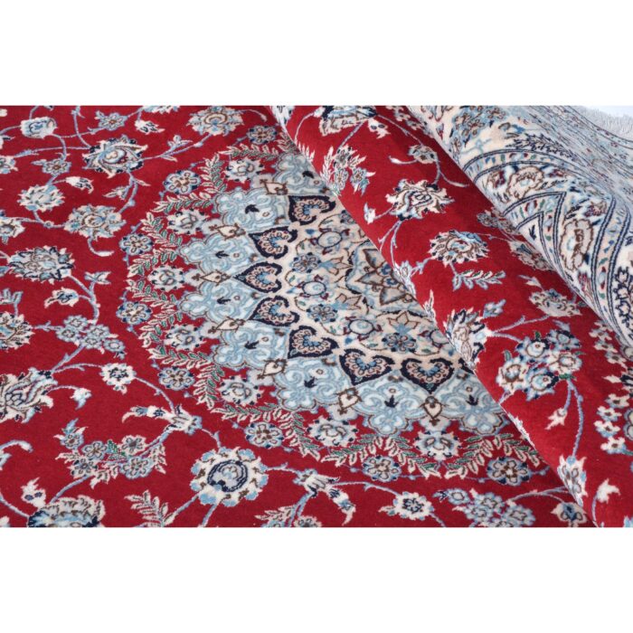 Tappeto Nain extrafine 6 Fili Firmato Akhavan 208 x 208 cm
