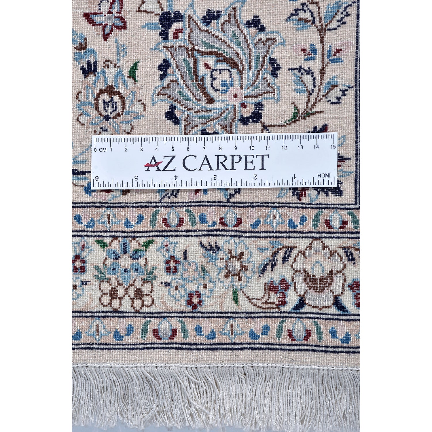 Tappeto Nain extrafine 6 Fili Firmato Akhavan 208 x 208 cm Tappeto Nain extrafine 6 Fili Firmato Akhavan 208 x 208 cm