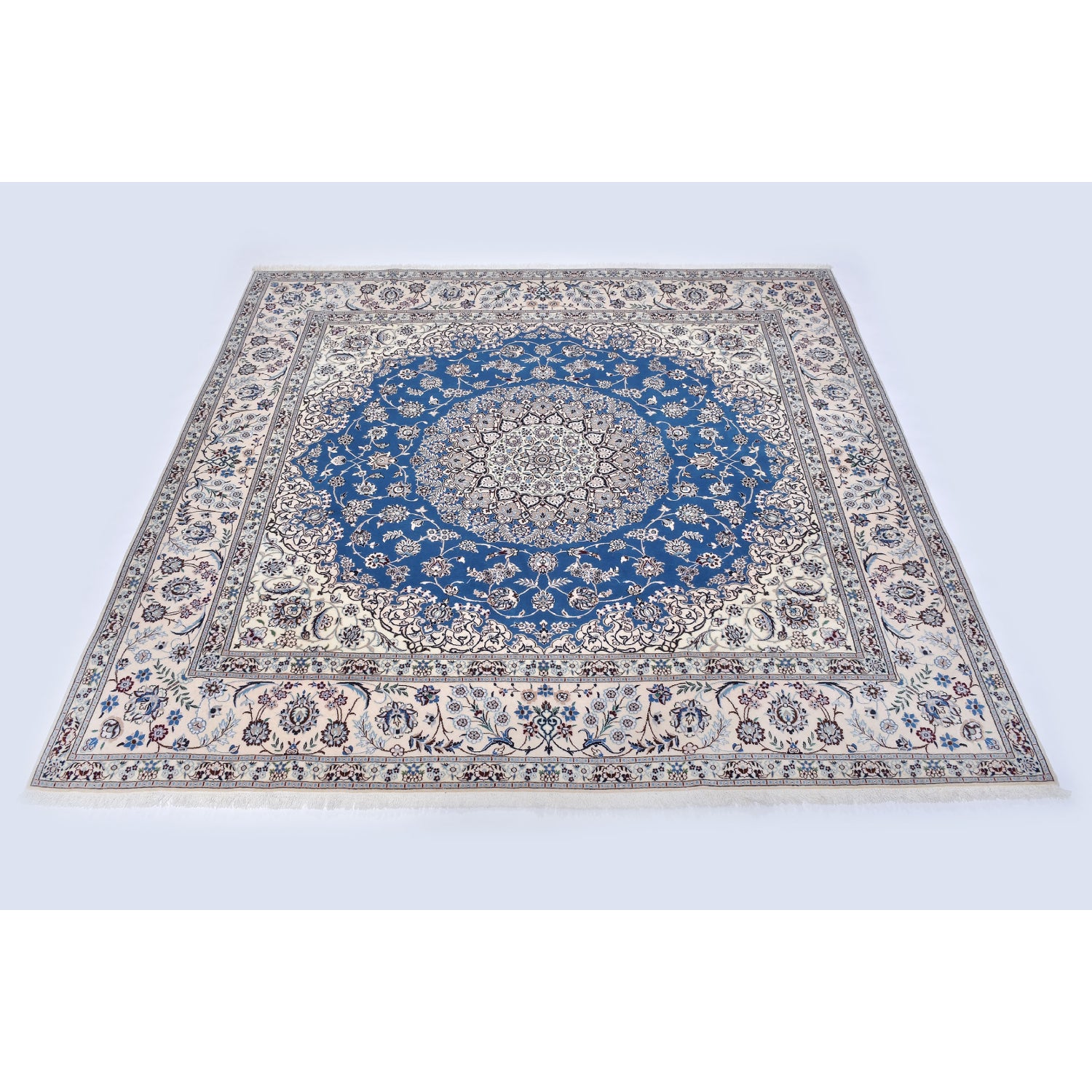 Tappeto Nain 6 Fili Firmato Habibian 199 x 205 cm