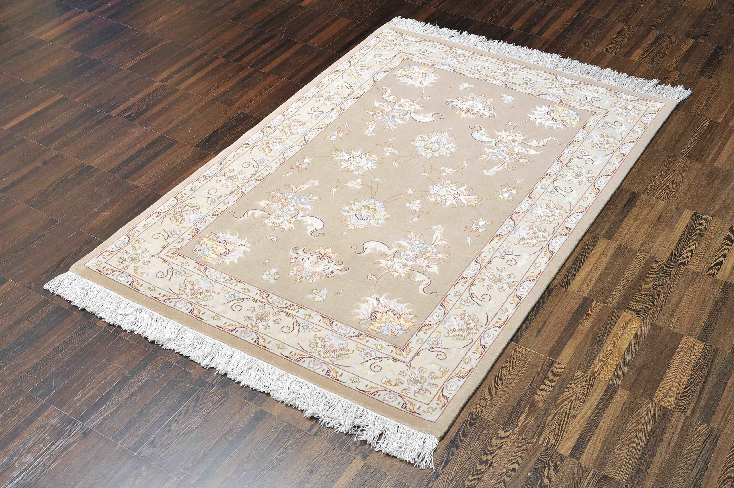 Tappeto Tabriz 50 Raj Trama Seta 146 x 102 cm