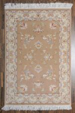 Tappeto Tabriz 50 Raj Trama Seta 146 x 102 cm