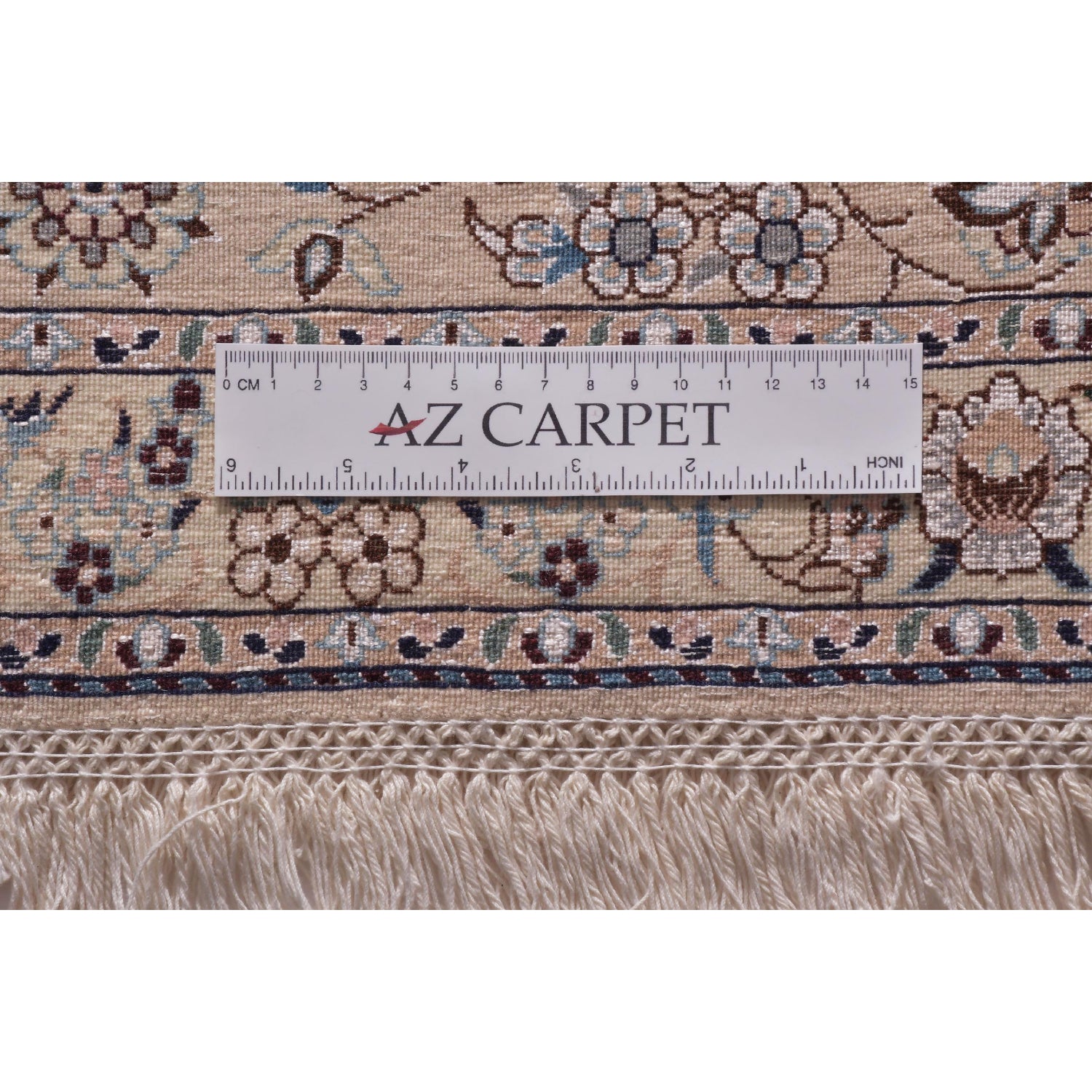 Tappeto Nain 6 Fili Firmato Habibian 302 x 202 cm Tappeto Nain 6 Fili Firmato Habibian 302 x 202 cm