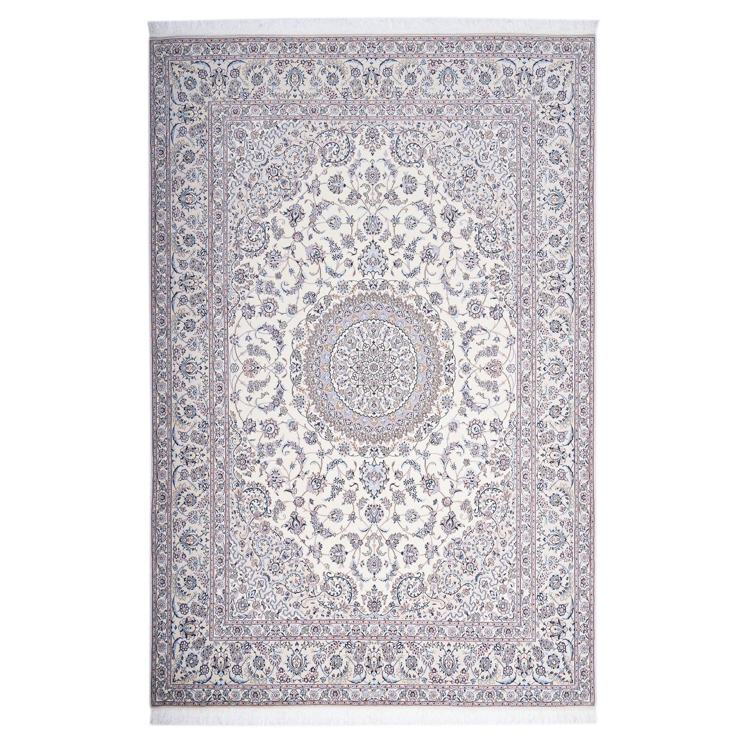 Tappeto Nain 6 Fili Firmato Habibian 308 x 203 cm