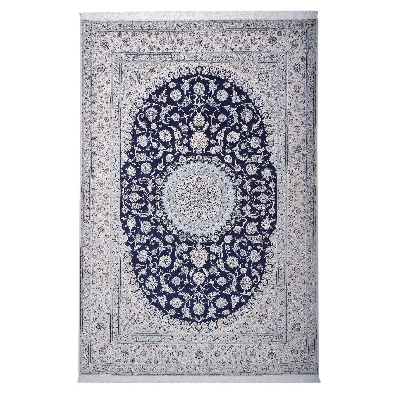 Tappeto Nain 6 Fili Firmato Habibian 311 x 208 cm