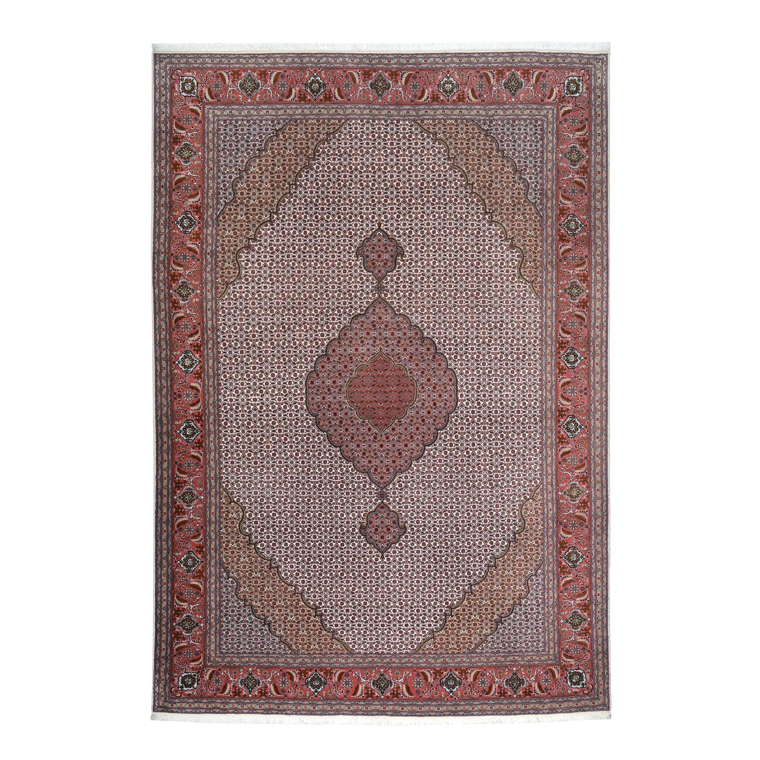 Tappeto Tabriz 50 Raj Disegno Mahi 298 x 204 cm