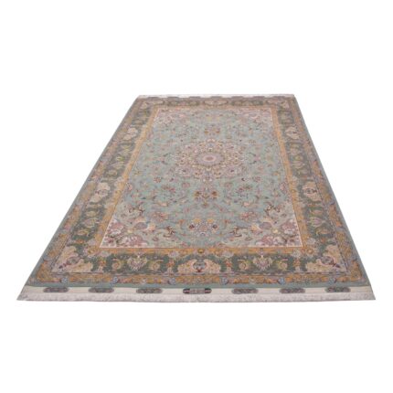 Tappeto Tabriz 60 Raj trama seta 307 x 204 cm