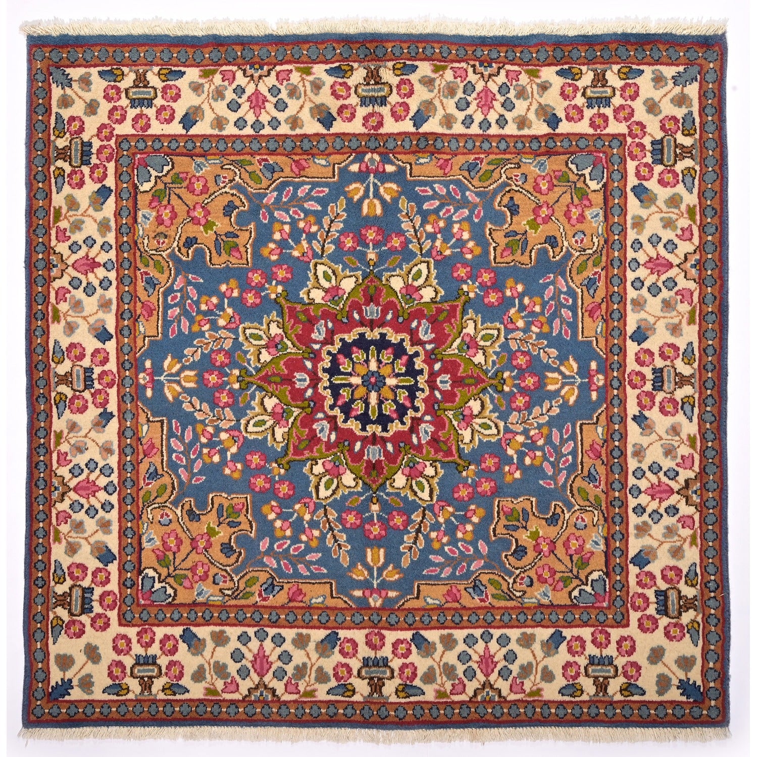 Tappeto Kerman 148 x 143 cm