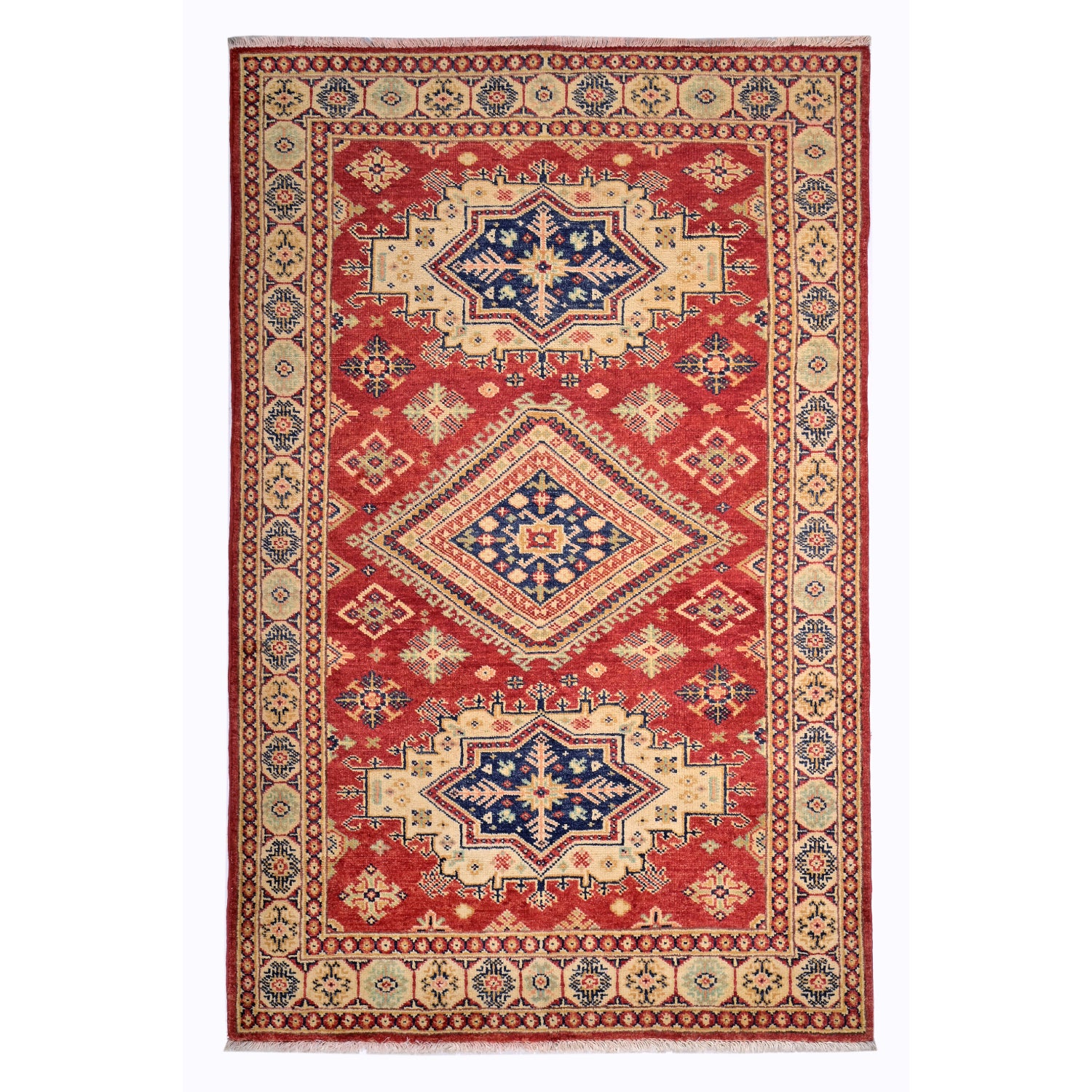 Tappeto Kazak 187 X 120 cm