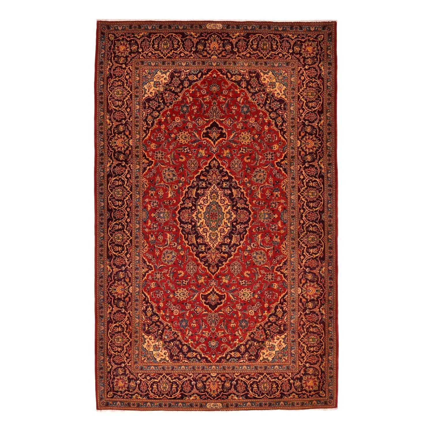 Tappeto Kashan Vecchio 220 x 135 cm