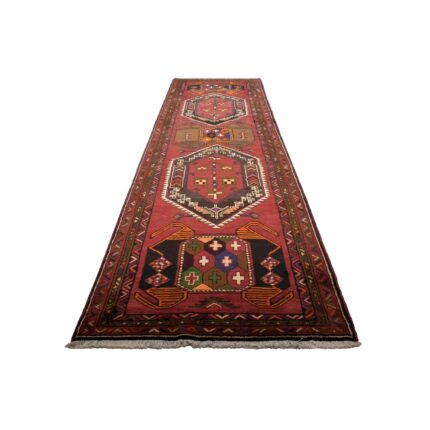 Tappeto Afshari 413 X 113 Cm