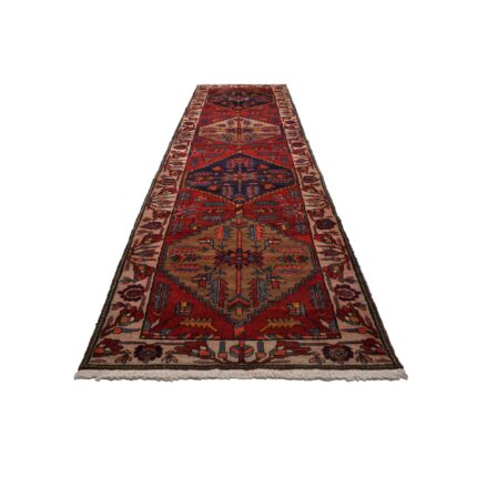 Tappeto Afshari 422 X 100 Cm