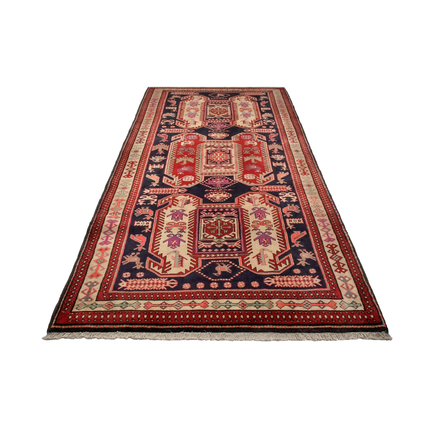 Tappeto Ardebil 276 X 124 Cm