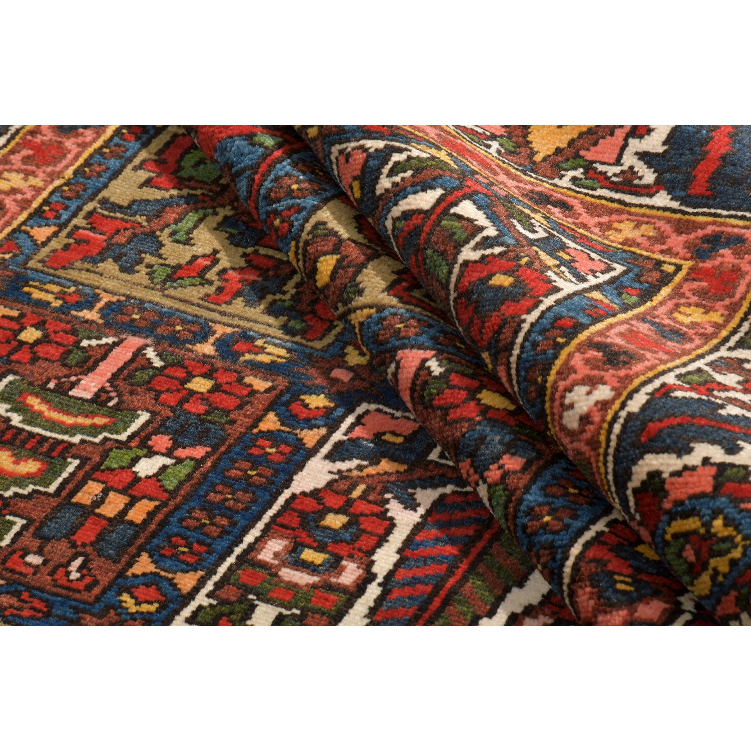 Tappeto Bakhtiari Vecchio 208 X 155 cm