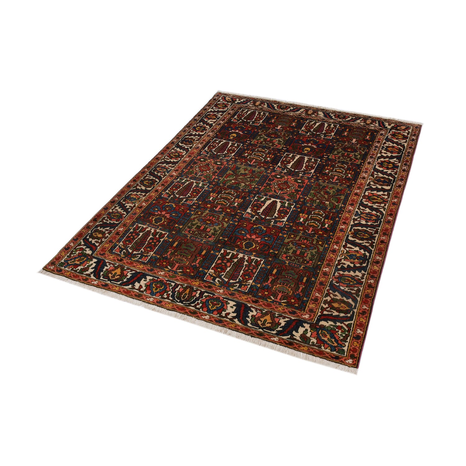 Tappeto Bakhtiari Vecchio 208 X 155 cm