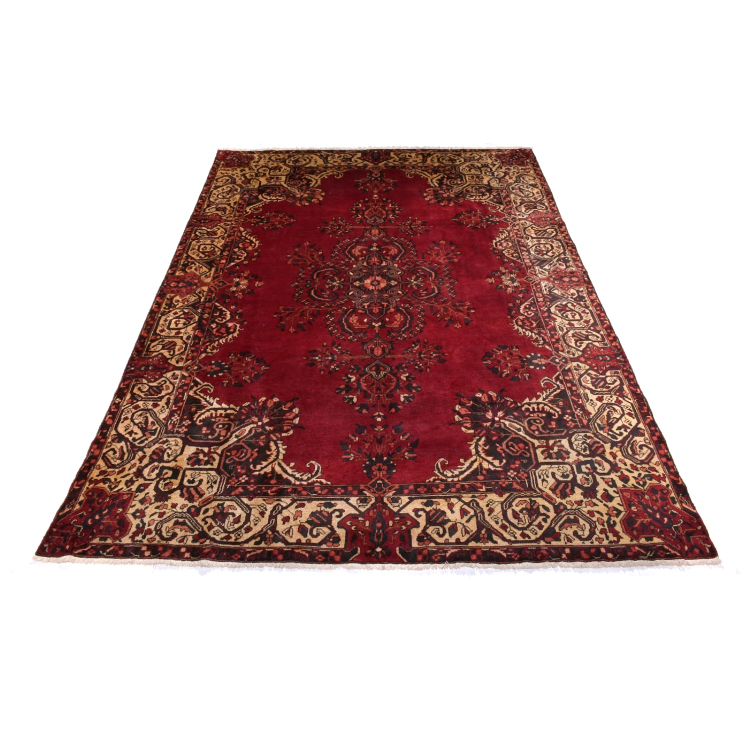 Tappeto Bakhtiari Moshkabad Vecchio 300 x 208 cm