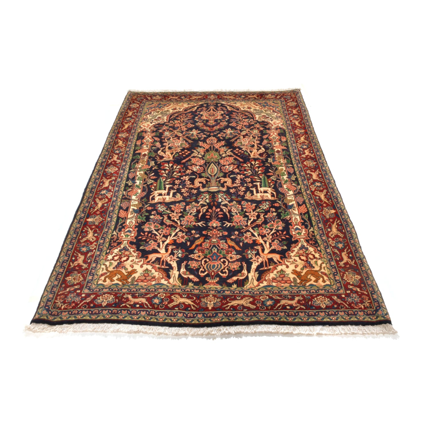 Tappeto Bijar 209 x 129 cm