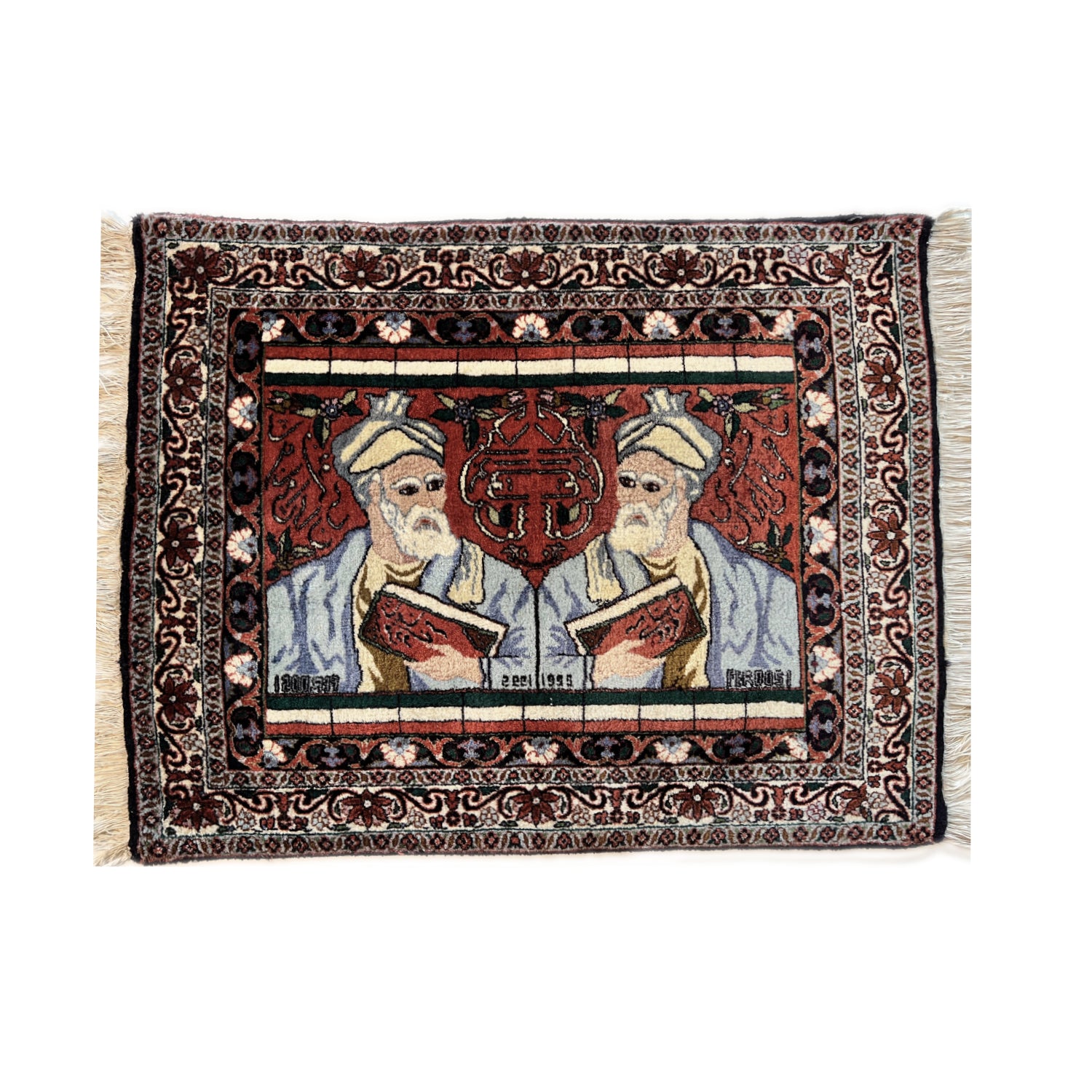 Tappeto Bijar Ferdosi 95 X 74 cm