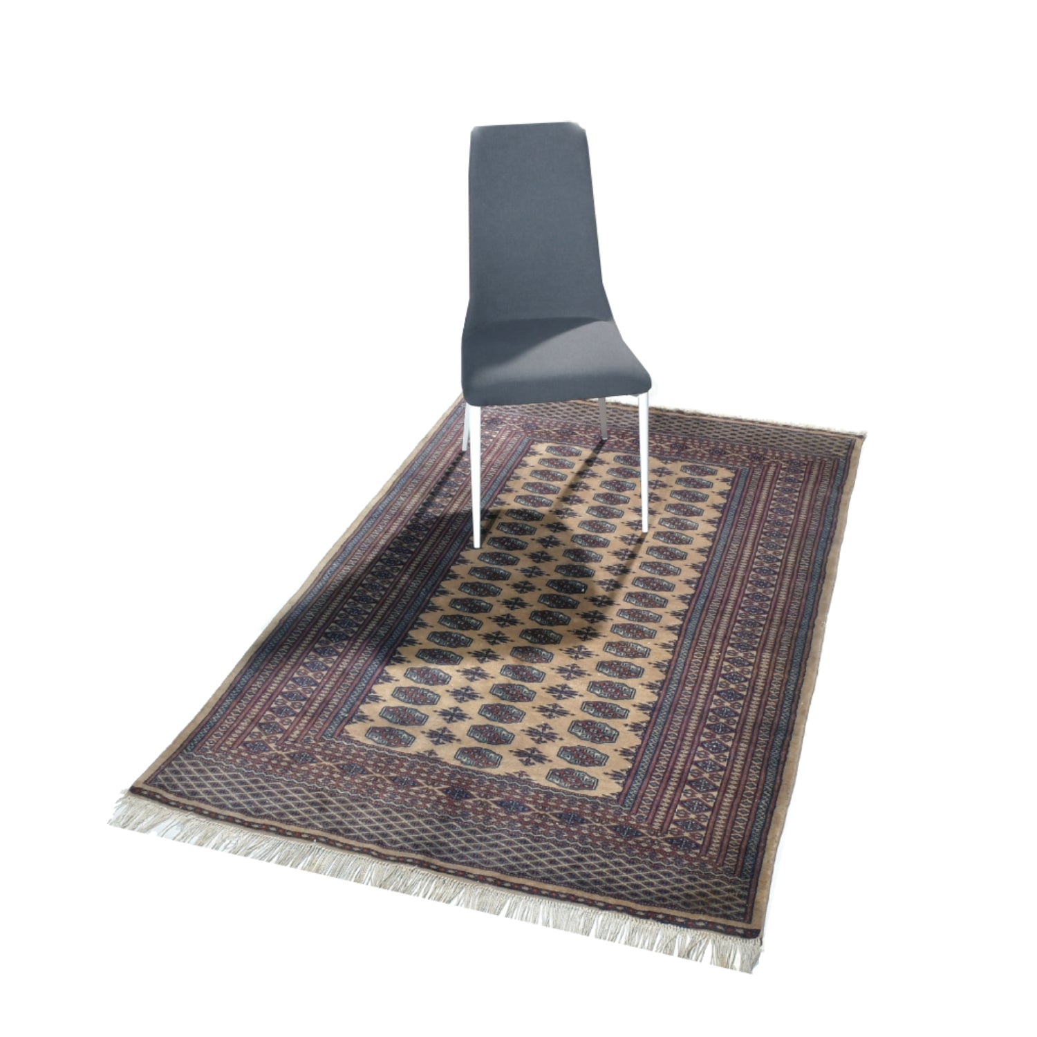 Tappeto Bukara Kashmir 190 X 125 Cm Patina Tappeto Bukara Kashmir 190 X 125 Cm Patina