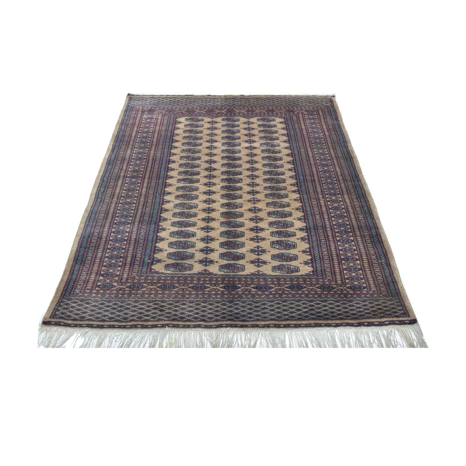 Tappeto Bukara Kashmir 190 X 125 Cm Patina Tappeto Bukara Kashmir 190 X 125 Cm Patina