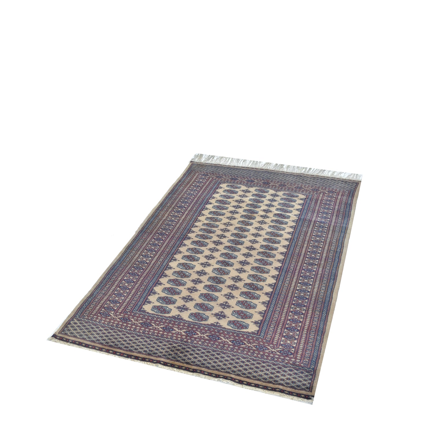 Tappeto Bukara Kashmir 190 X 125 Cm Patina Tappeto Bukara Kashmir 190 X 125 Cm Patina