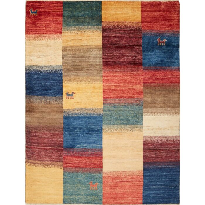 Tappeto Modern Gabbeh Fun Collection 196 X 148 cm