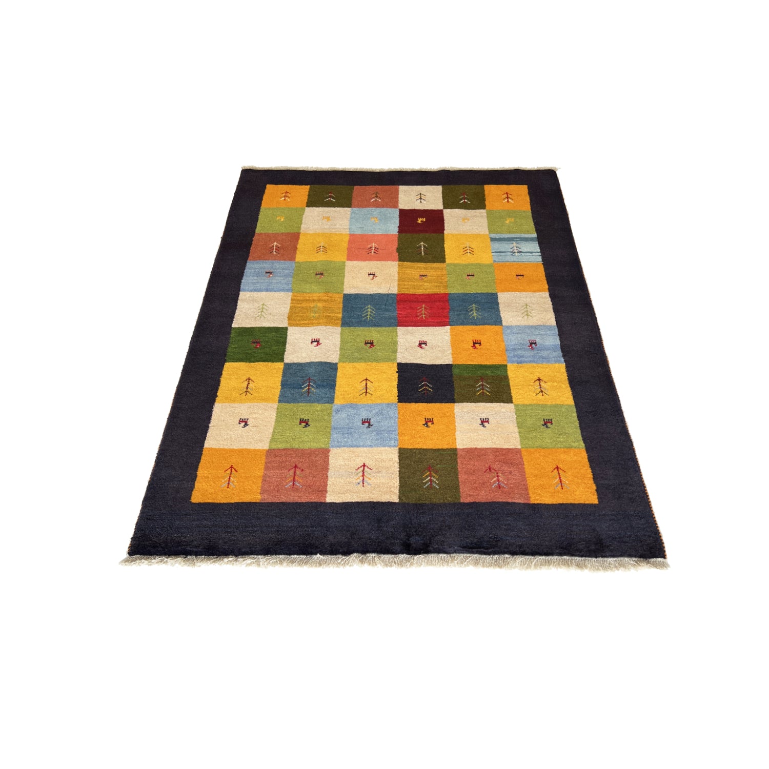 Tappeto Gabbeh Ghashgai 198 X 148 Cm