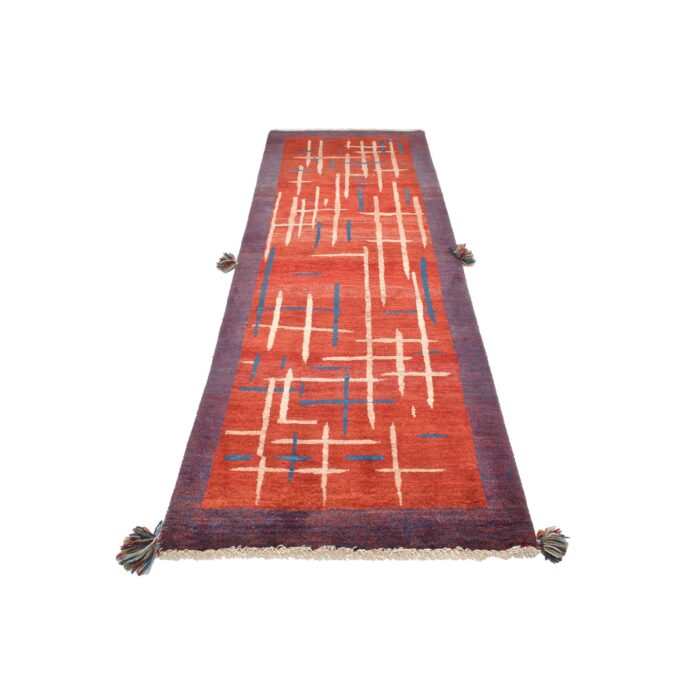Tappeto Gabbeh Kashkuli 252 X 80 cm