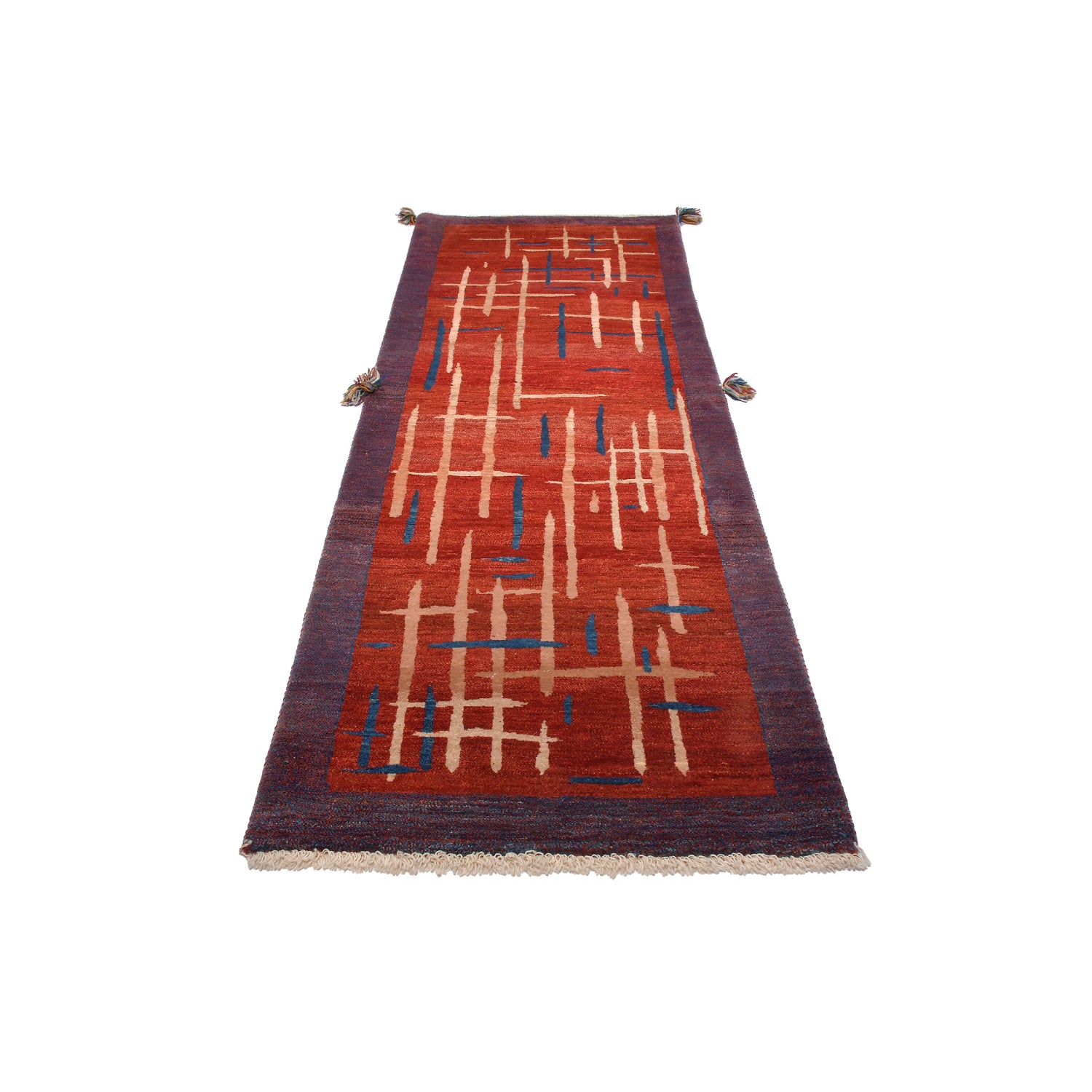 Tappeto Gabbeh Kashkuli 252 X 80 cm