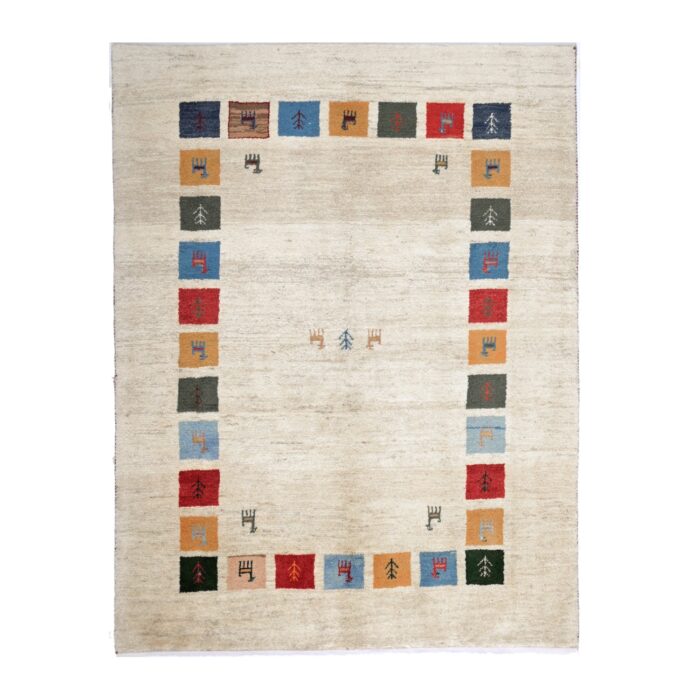 Tappeto Gabbeh Ghashgai 197 X 147 Cm