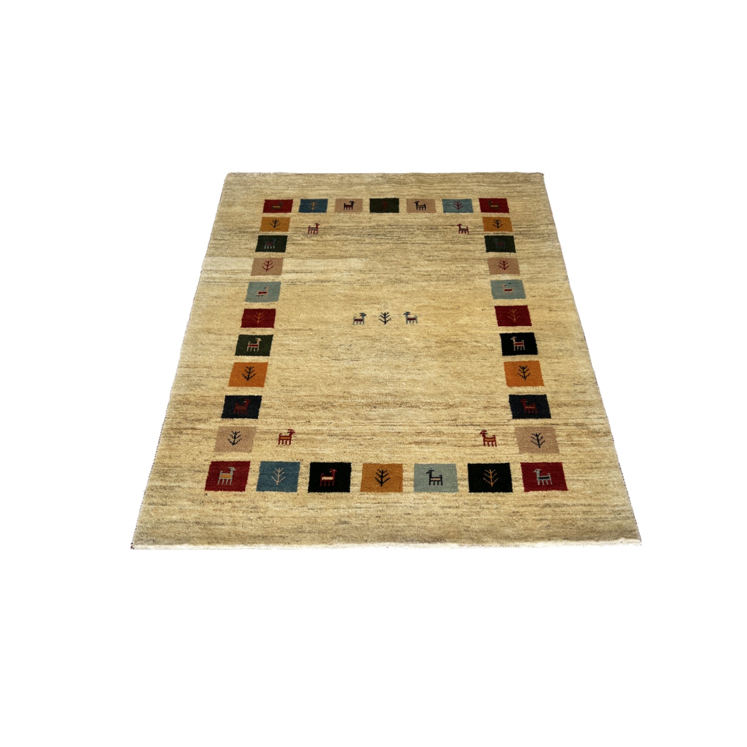 Tappeto Gabbeh Ghashgai 199 X 148 Cm