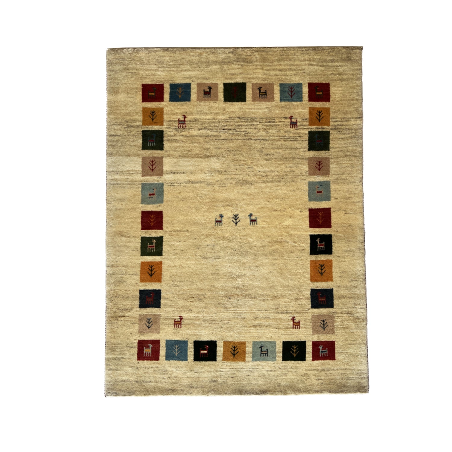 Tappeto Gabbeh Ghashgai 199 X 148 Cm