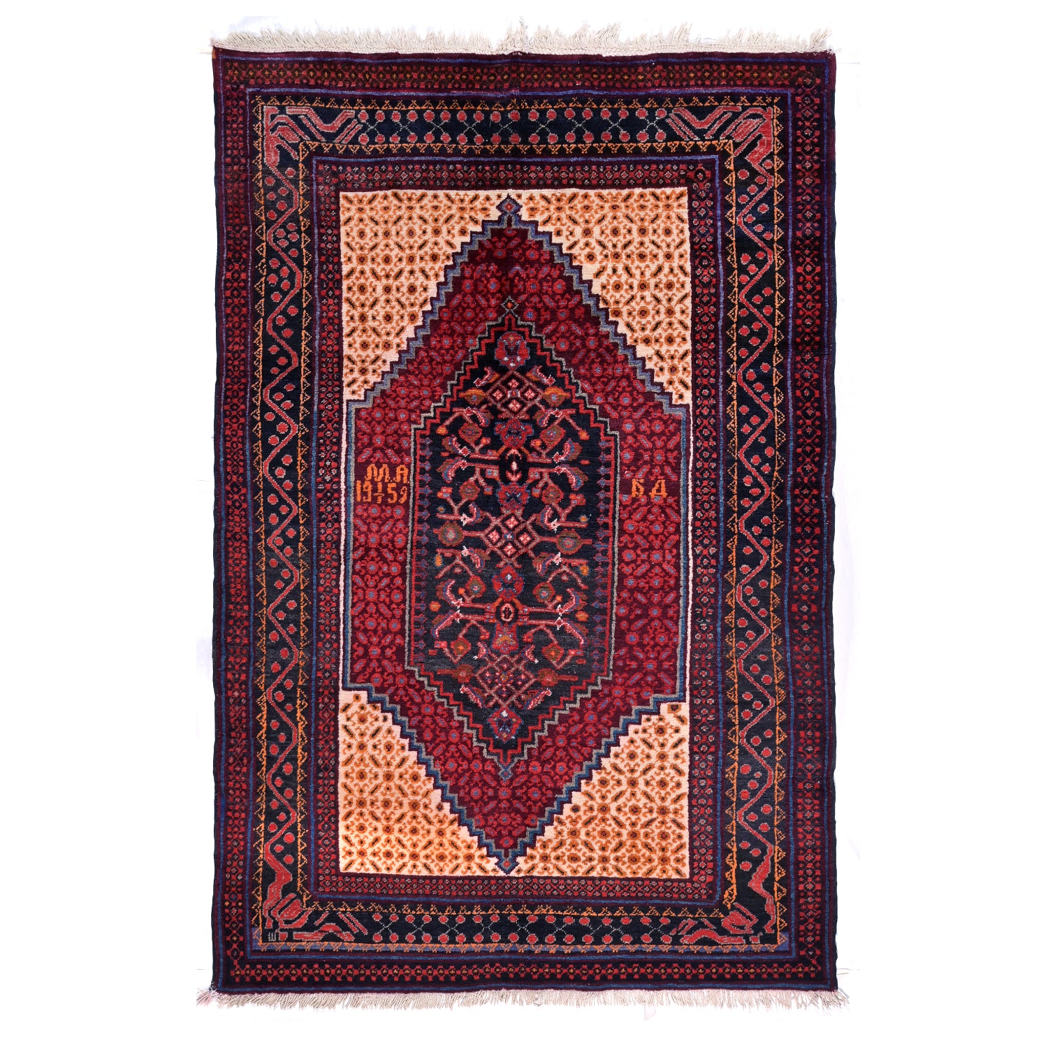 Tappeto Gharebak 233 X 154 cm
