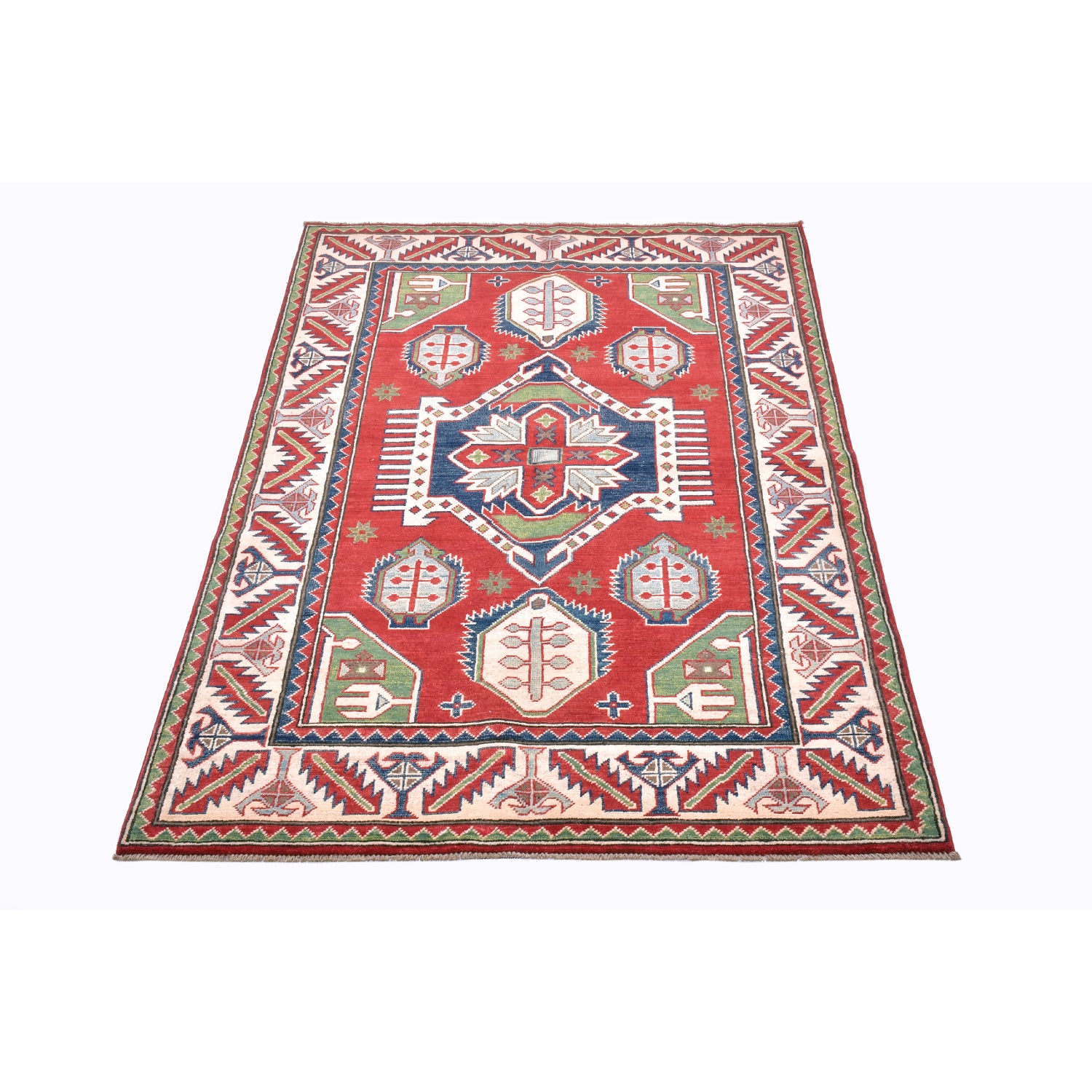 Tappeto Kazak 182 X 119 cm