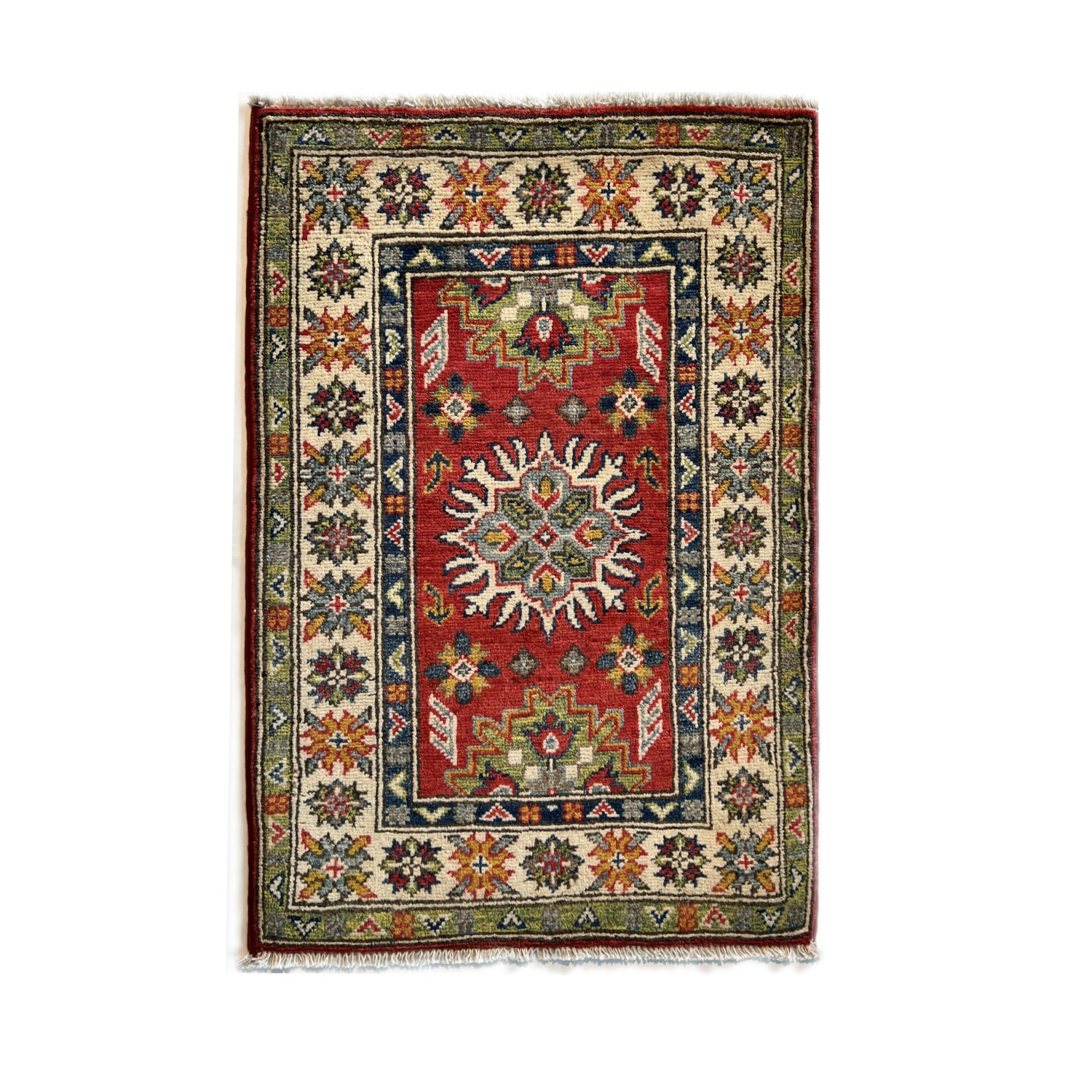 Tappeto Kazak 97 x 62 cm