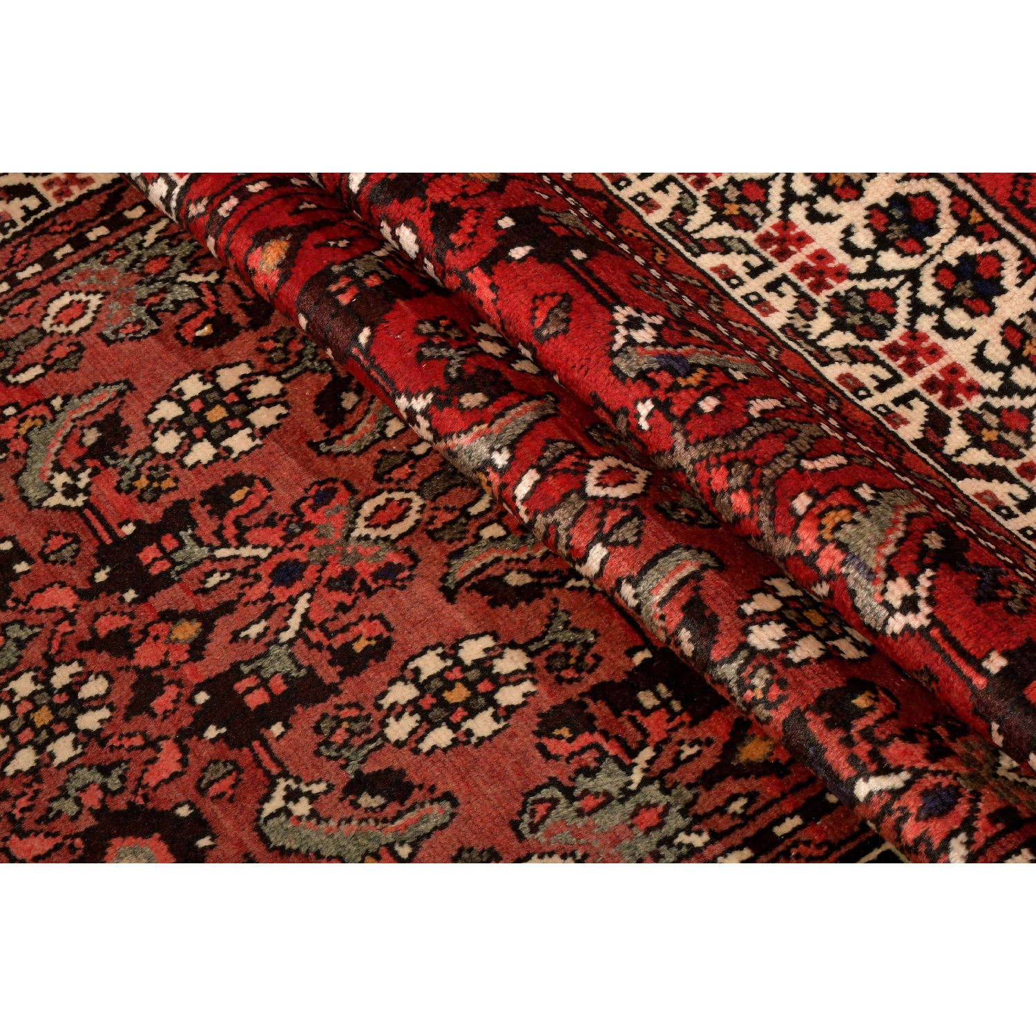 Tappeto Hamadan 298 X 105  cm