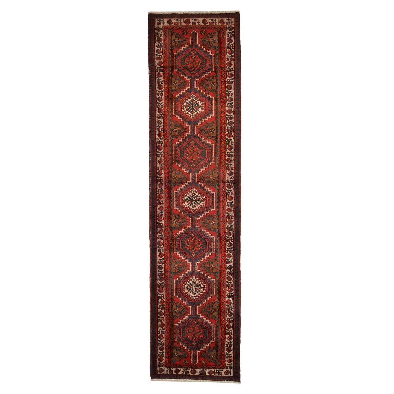Tappeto Hamadan 424 X 108 cm