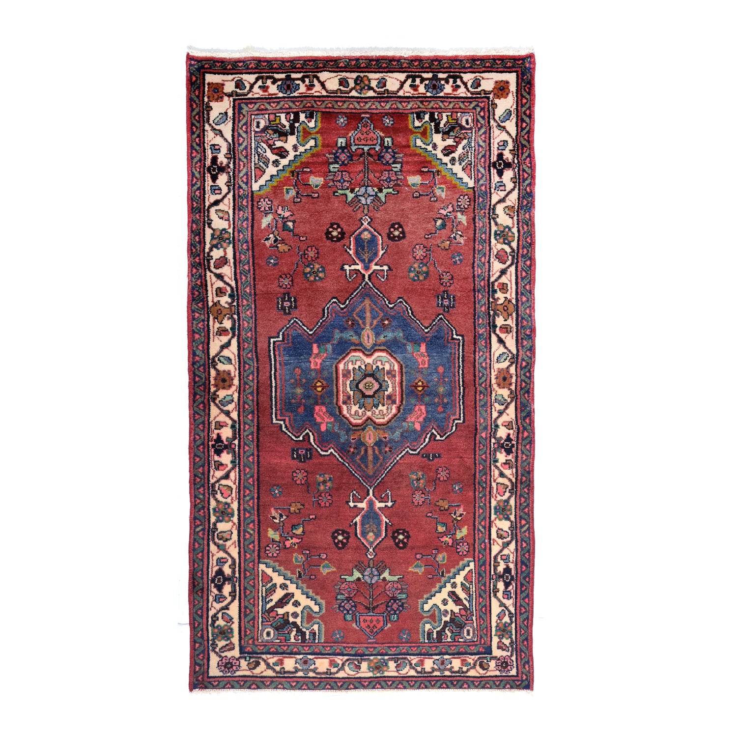 Tappeto Hamadan 189 x 96 cm