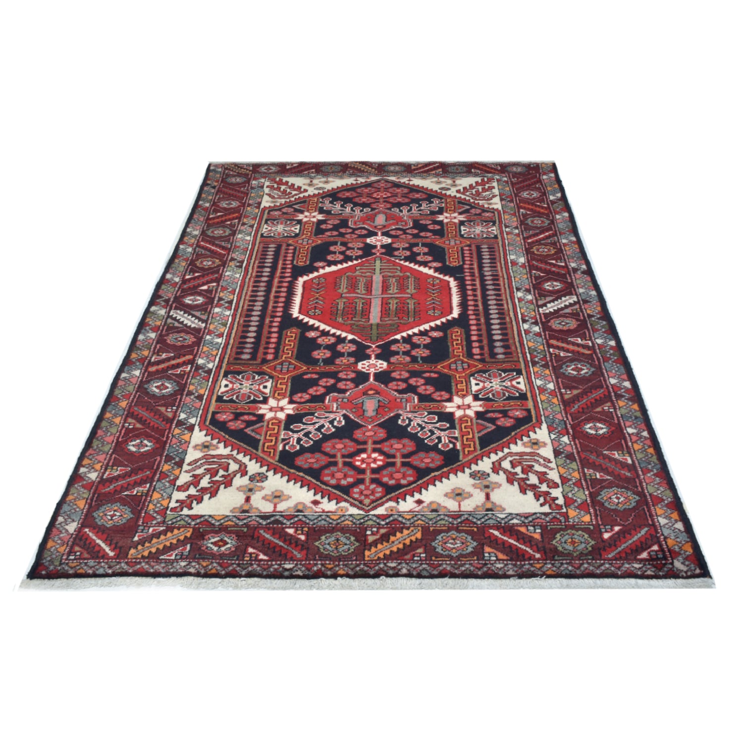 Tappeto Hamadan 208 x 130 cm