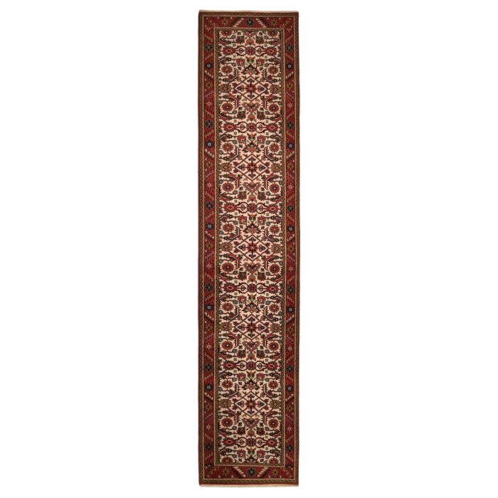 Tappeto Indo Heriz 384 X 84 cm